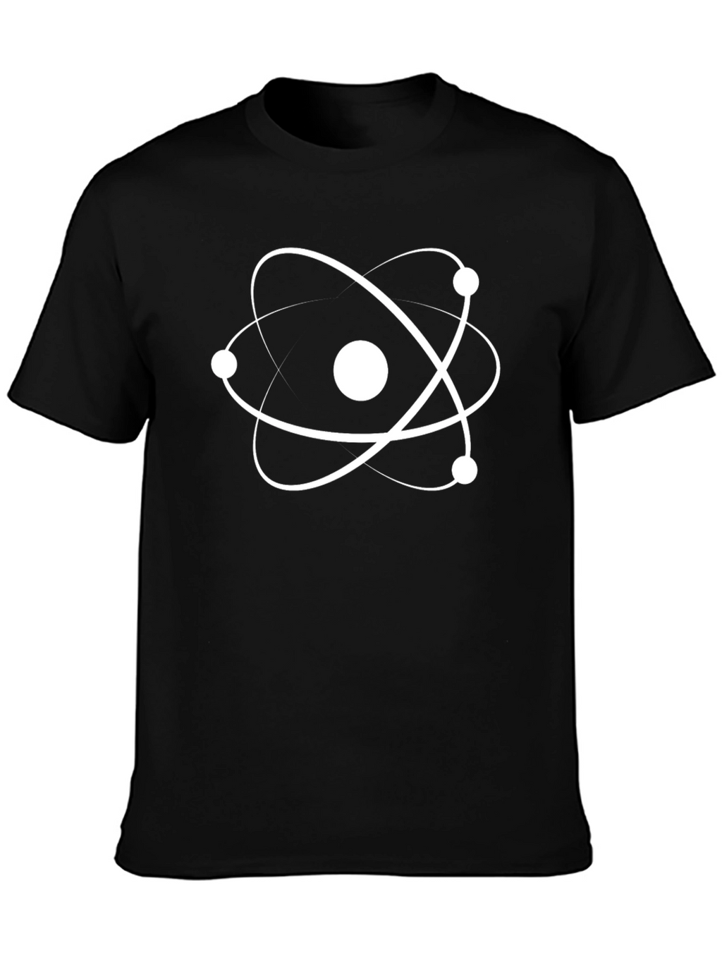 Atom Graphic Black T-Shirt