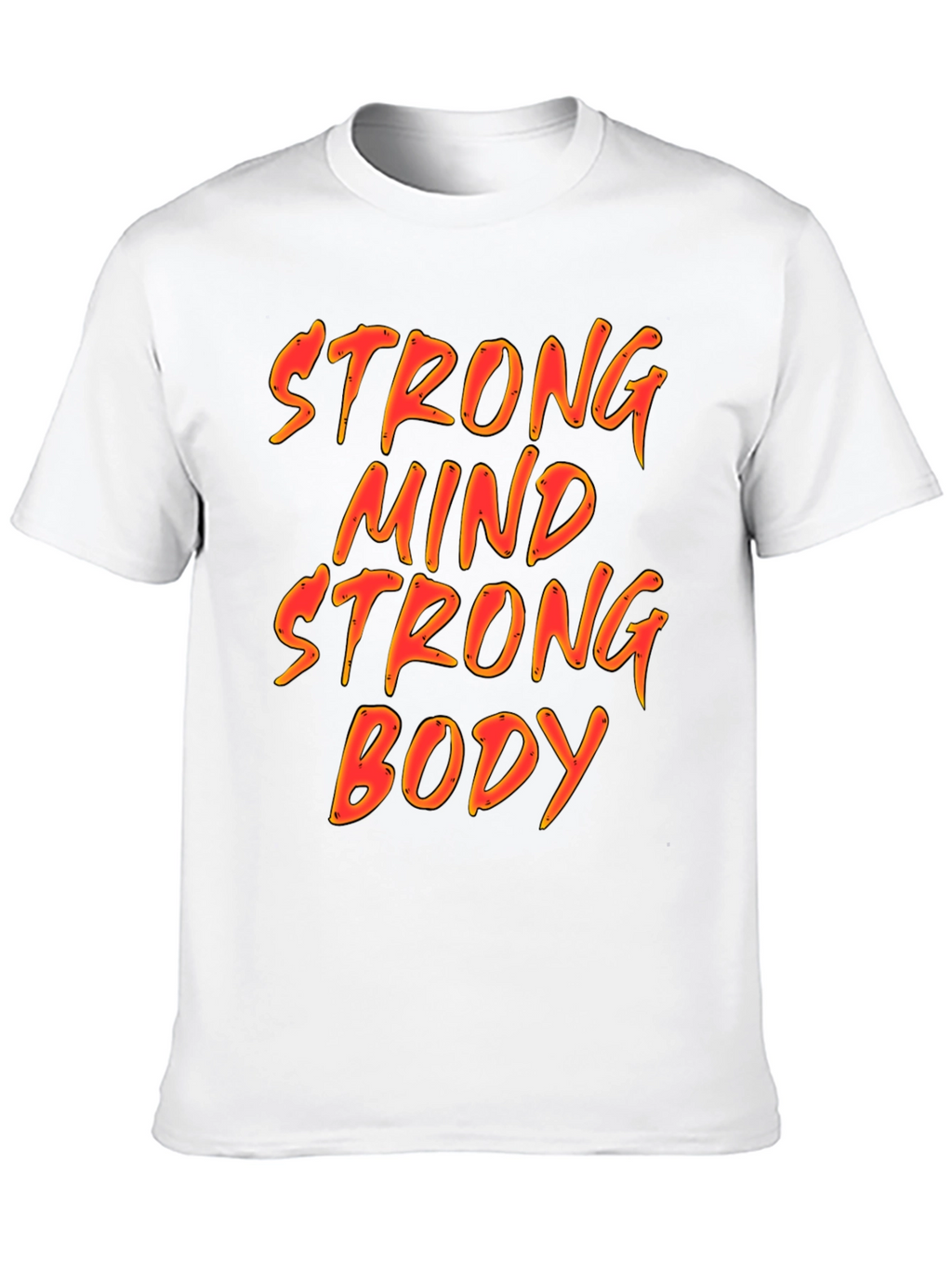 Strong Mind Strong Body Graphic T-Shirt