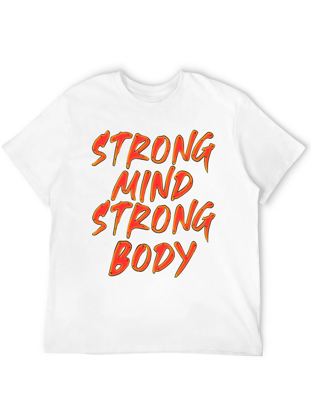 Strong Mind Strong Body Graphic T-Shirt