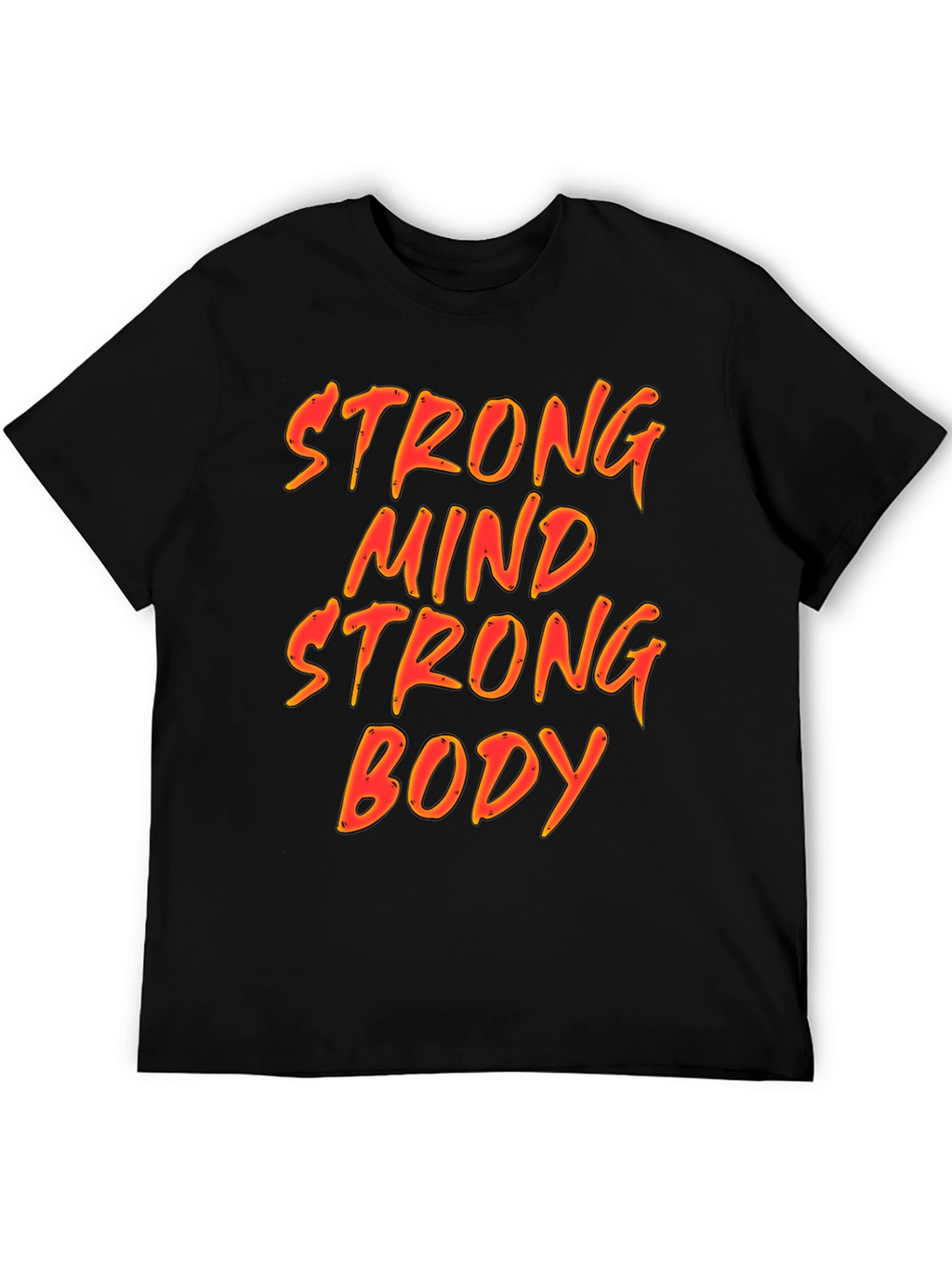 Strong Mind Strong Body Graphic T-Shirt