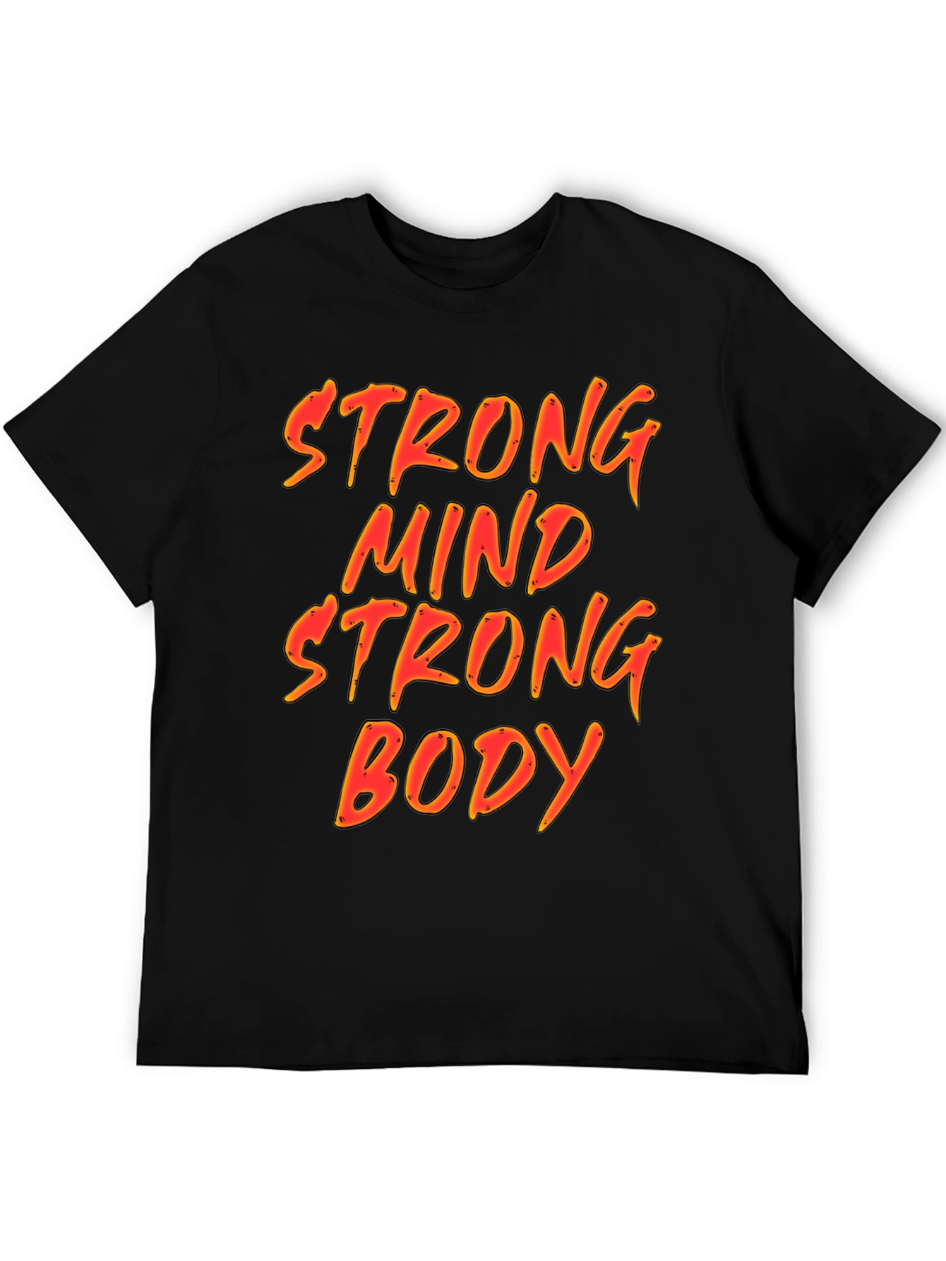 Strong Mind Strong Body Graphic T-Shirt