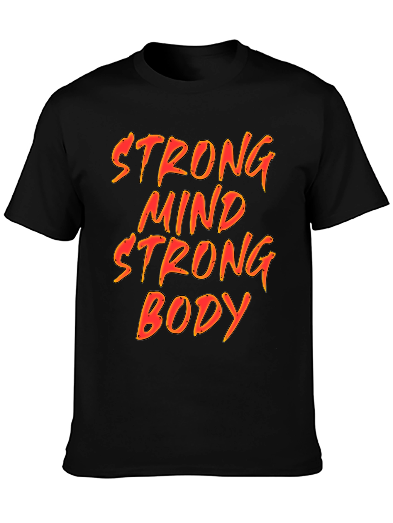 Strong Mind Strong Body Graphic T-Shirt
