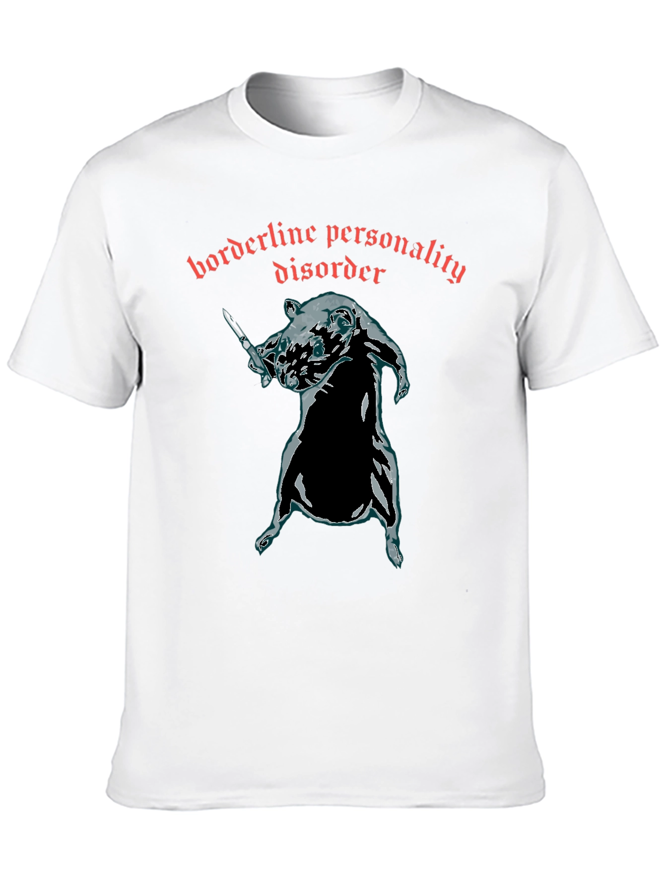 Borderline Personality Disorder Rat T-Shirt