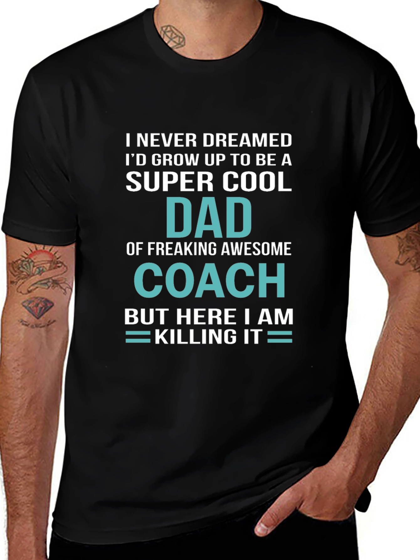 Super Cool Dad Coach T-Shirt