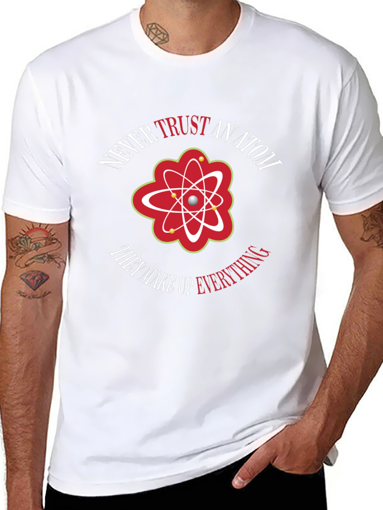Never Trust An Atom Graphic Tee