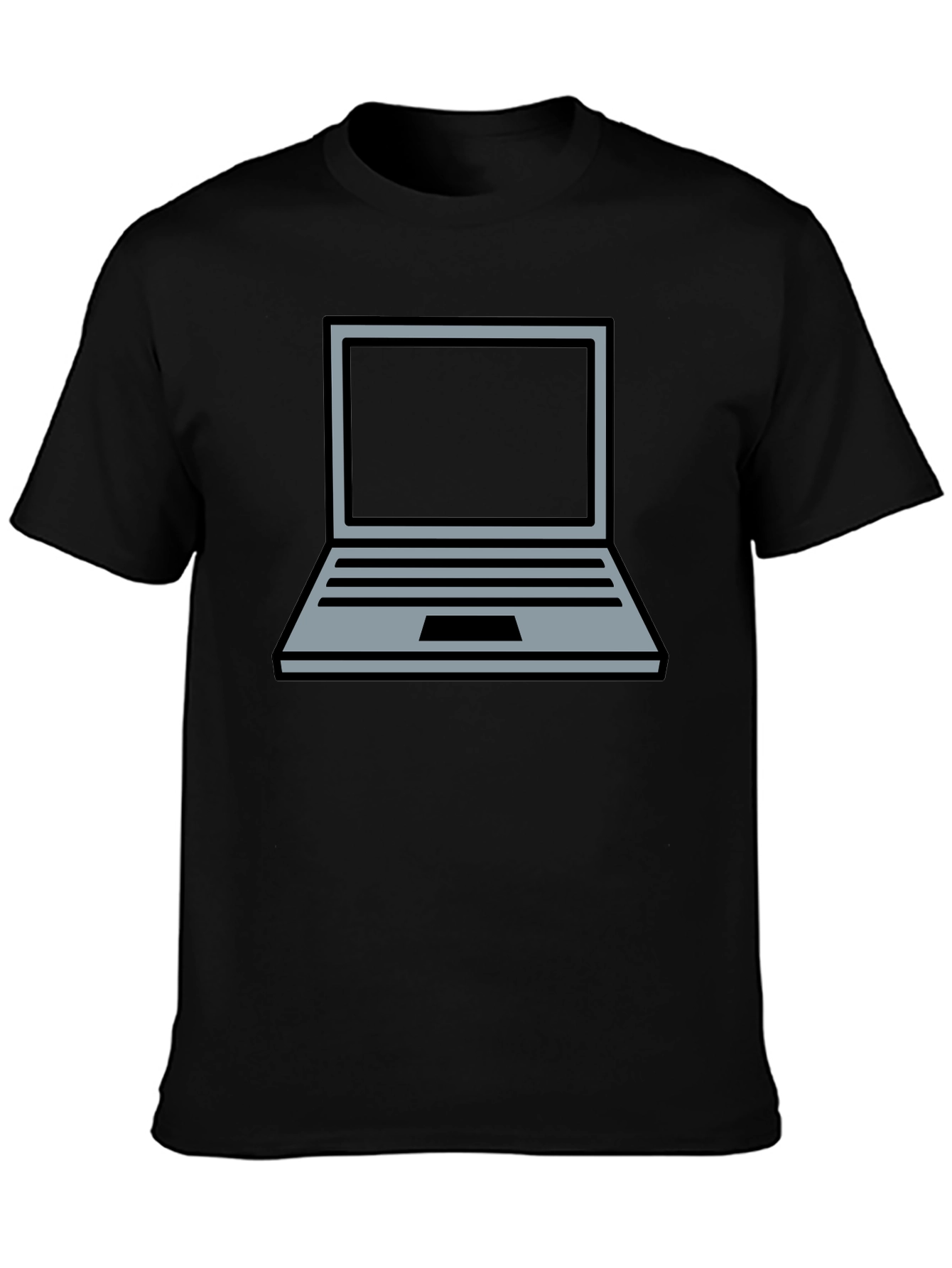 Laptop Graphic Tee - Geek Chic Comfort
