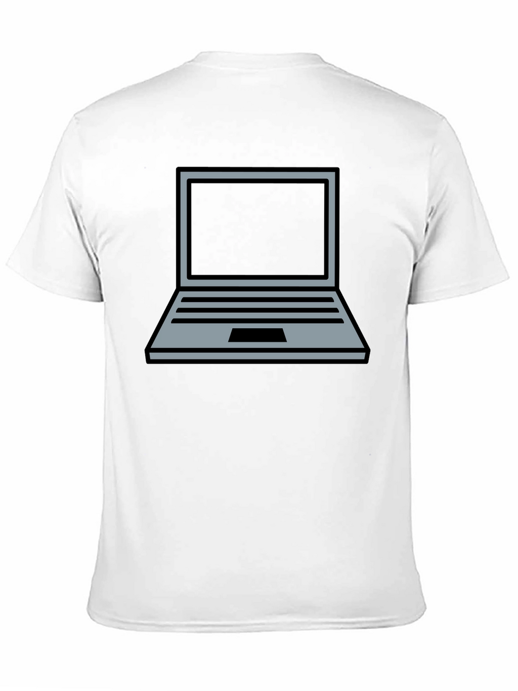 Laptop Graphic Tee - Geek Chic Comfort