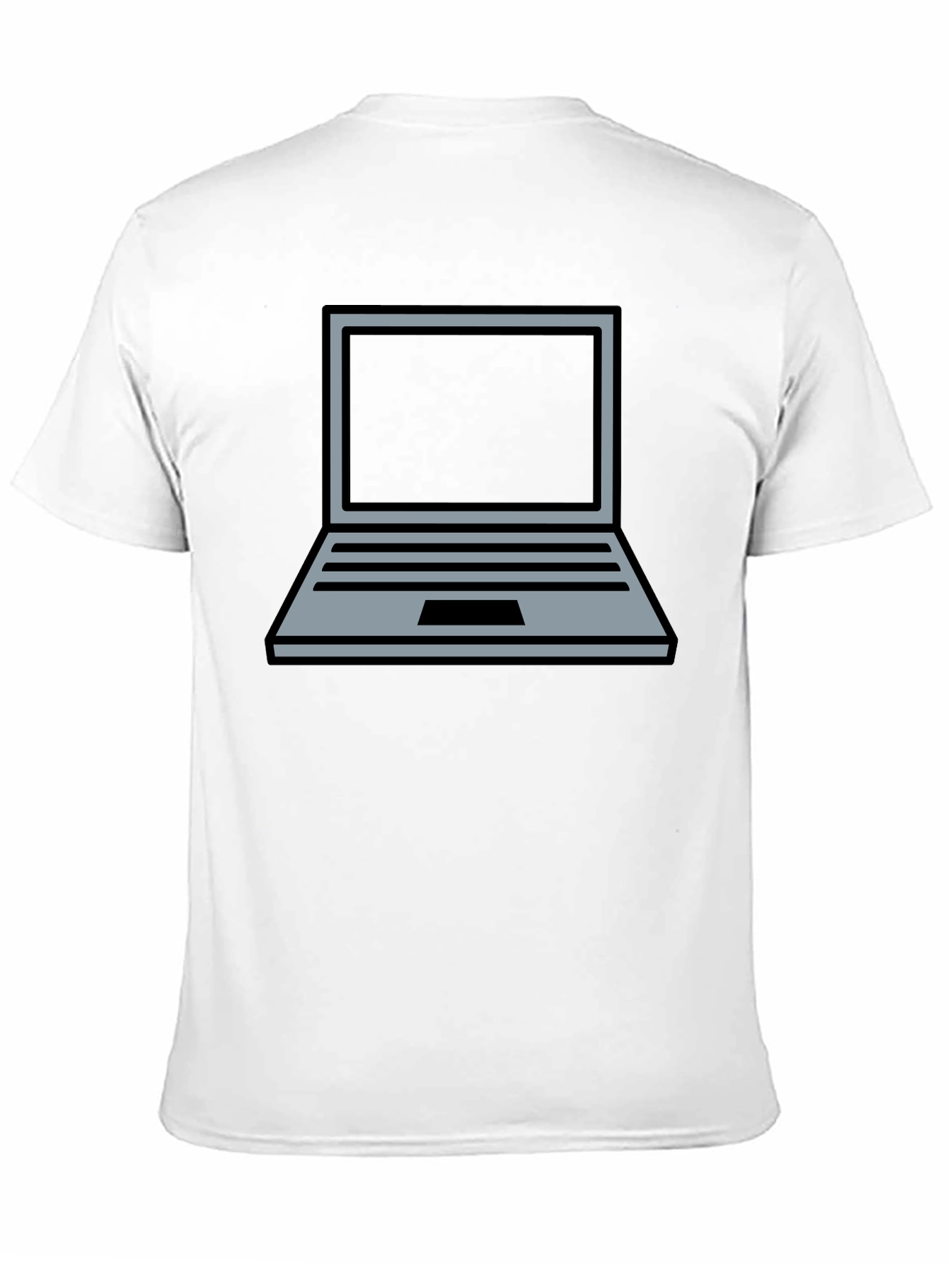 Laptop Graphic Tee - Geek Chic Comfort