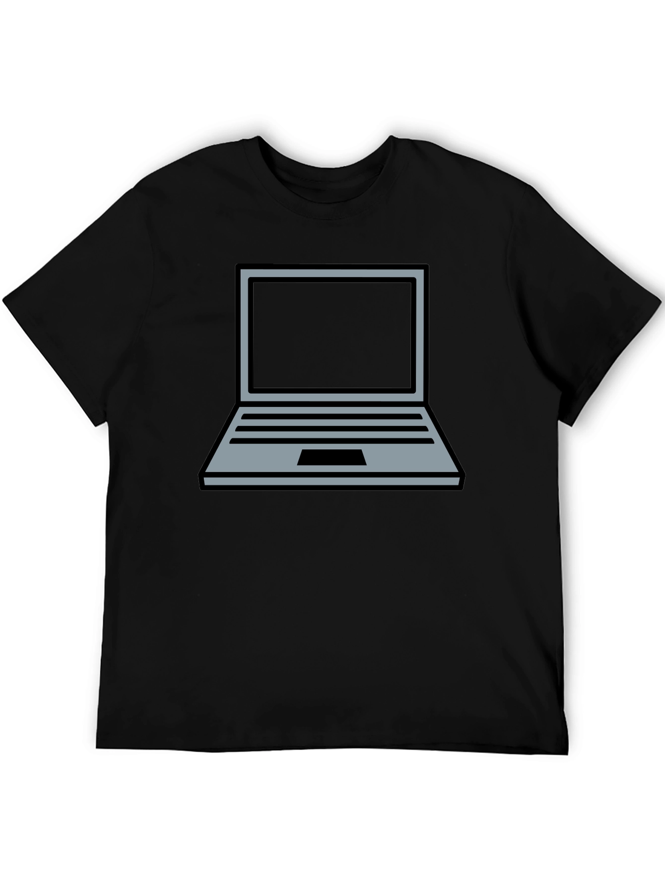 Laptop Graphic Tee - Geek Chic Comfort