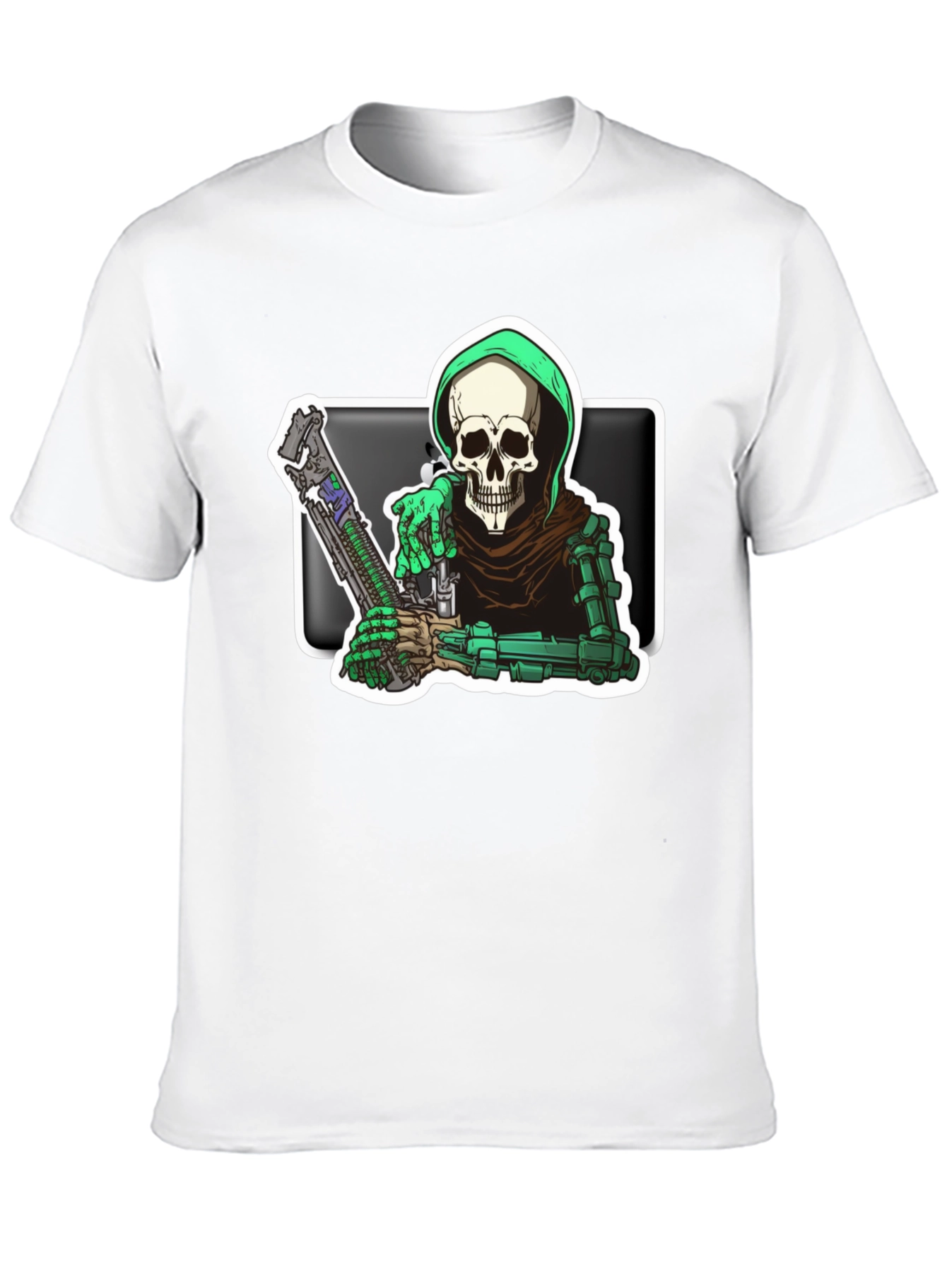 Grim Reaper Graphic Tee - Death Dealer T-Shirt