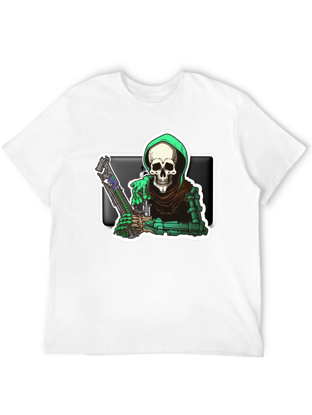 Grim Reaper Graphic Tee - Death Dealer T-Shirt