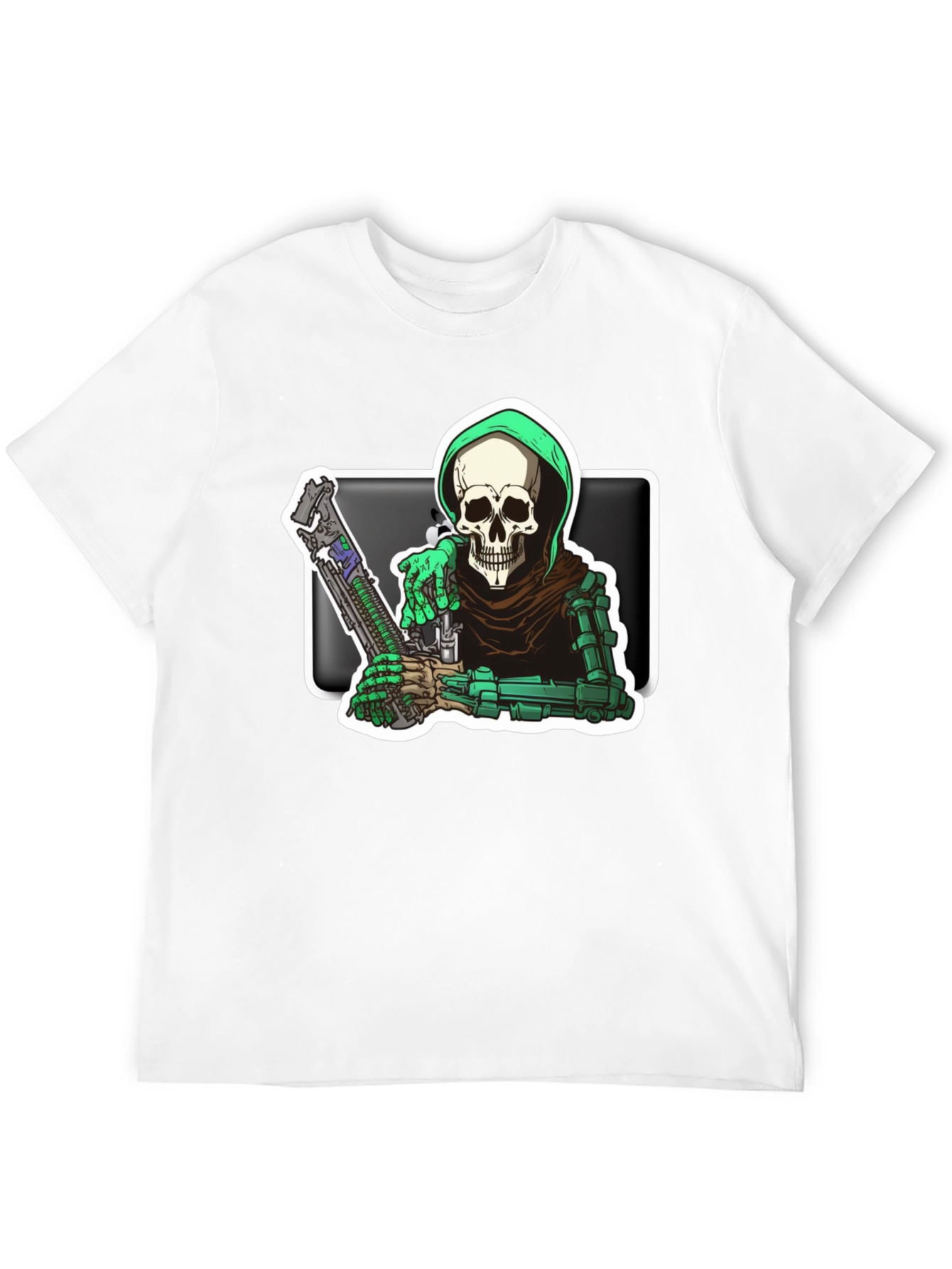 Grim Reaper Graphic Tee - Death Dealer T-Shirt