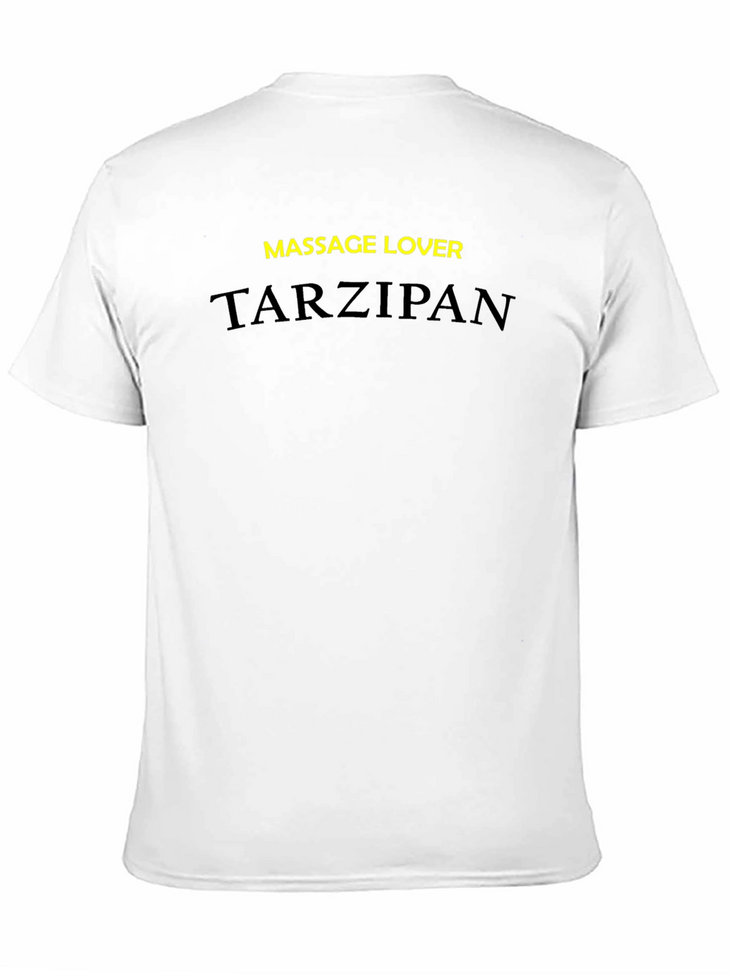 Massage Lover - Tarzipan Black Tee