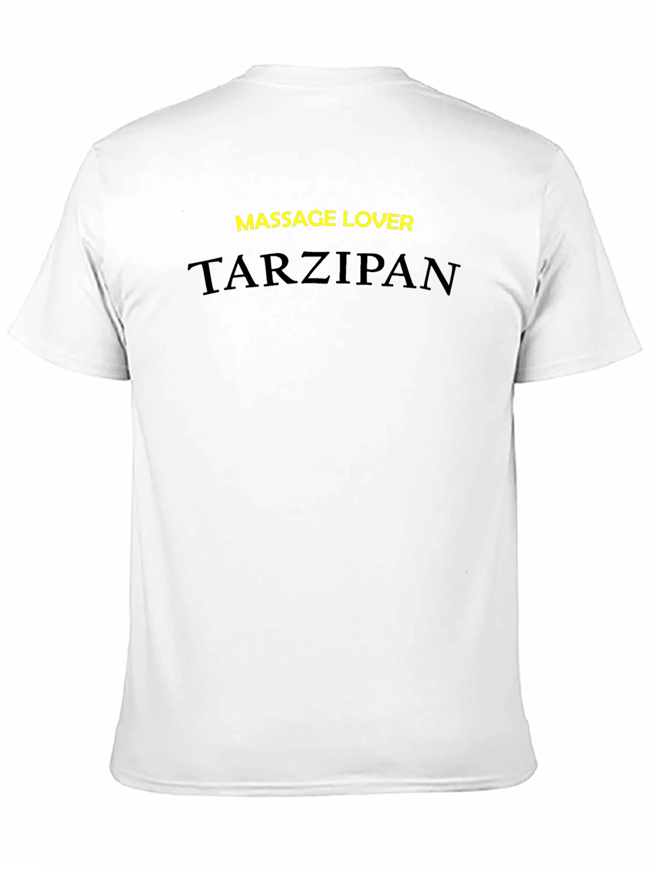 Massage Lover - Tarzipan Black Tee