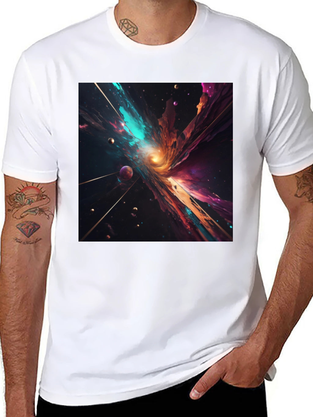Cosmic Vortex T-Shirt