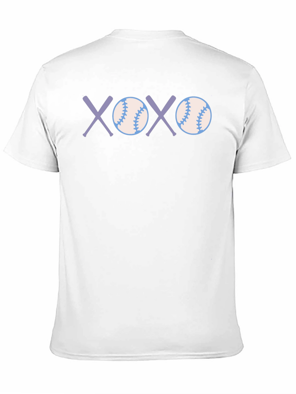 Baseball XOXO Graphic Tee - Soft Cotton Casual T-Shirt