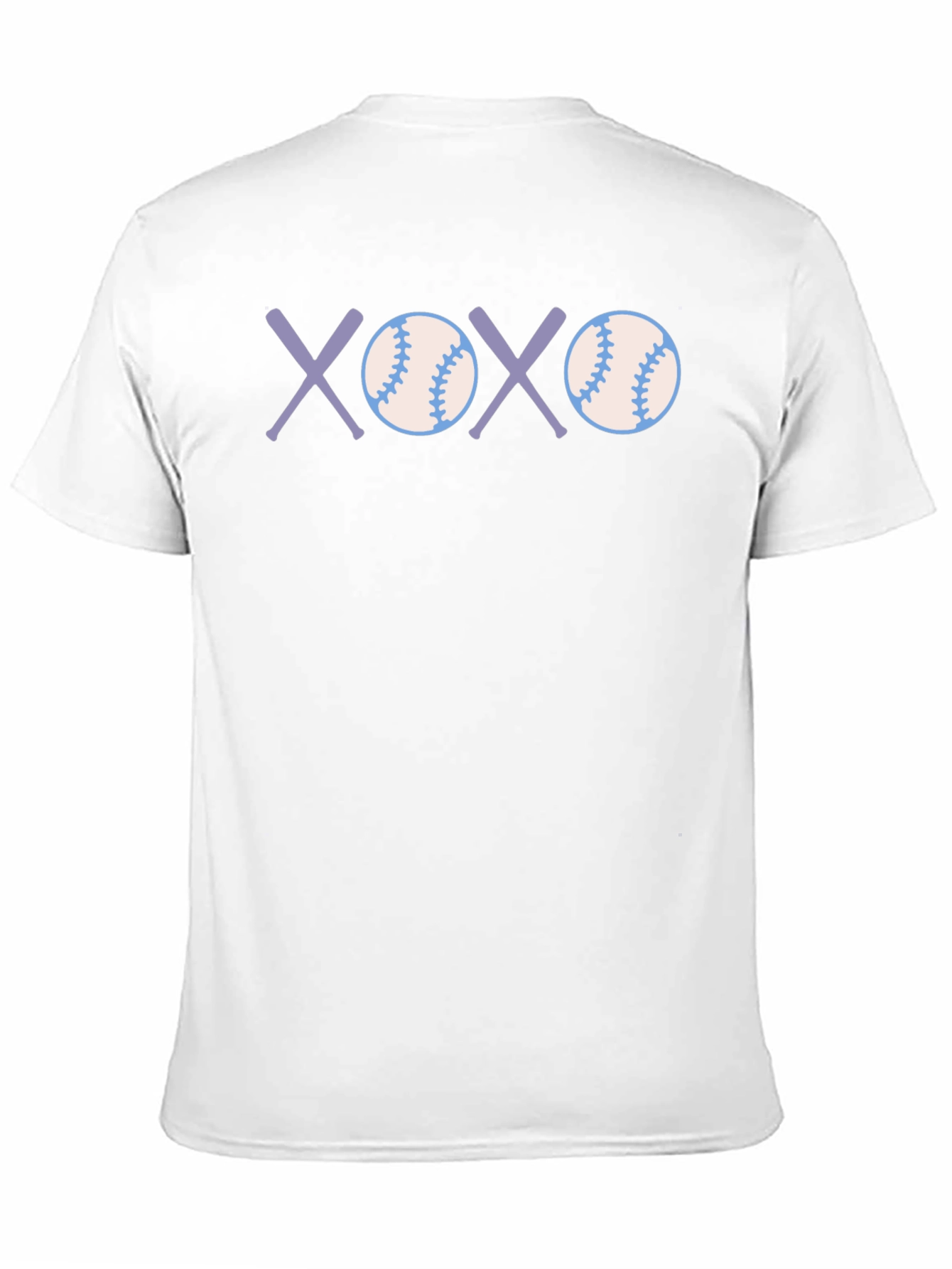 Baseball XOXO Graphic Tee - Soft Cotton Casual T-Shirt