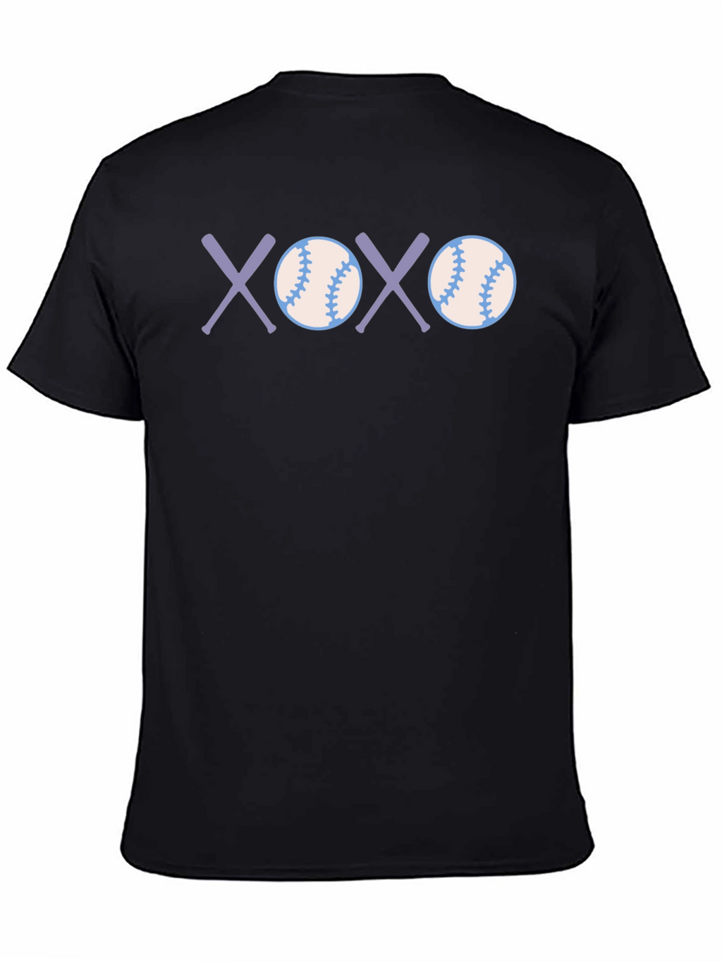 Baseball XOXO Graphic Tee - Soft Cotton Casual T-Shirt
