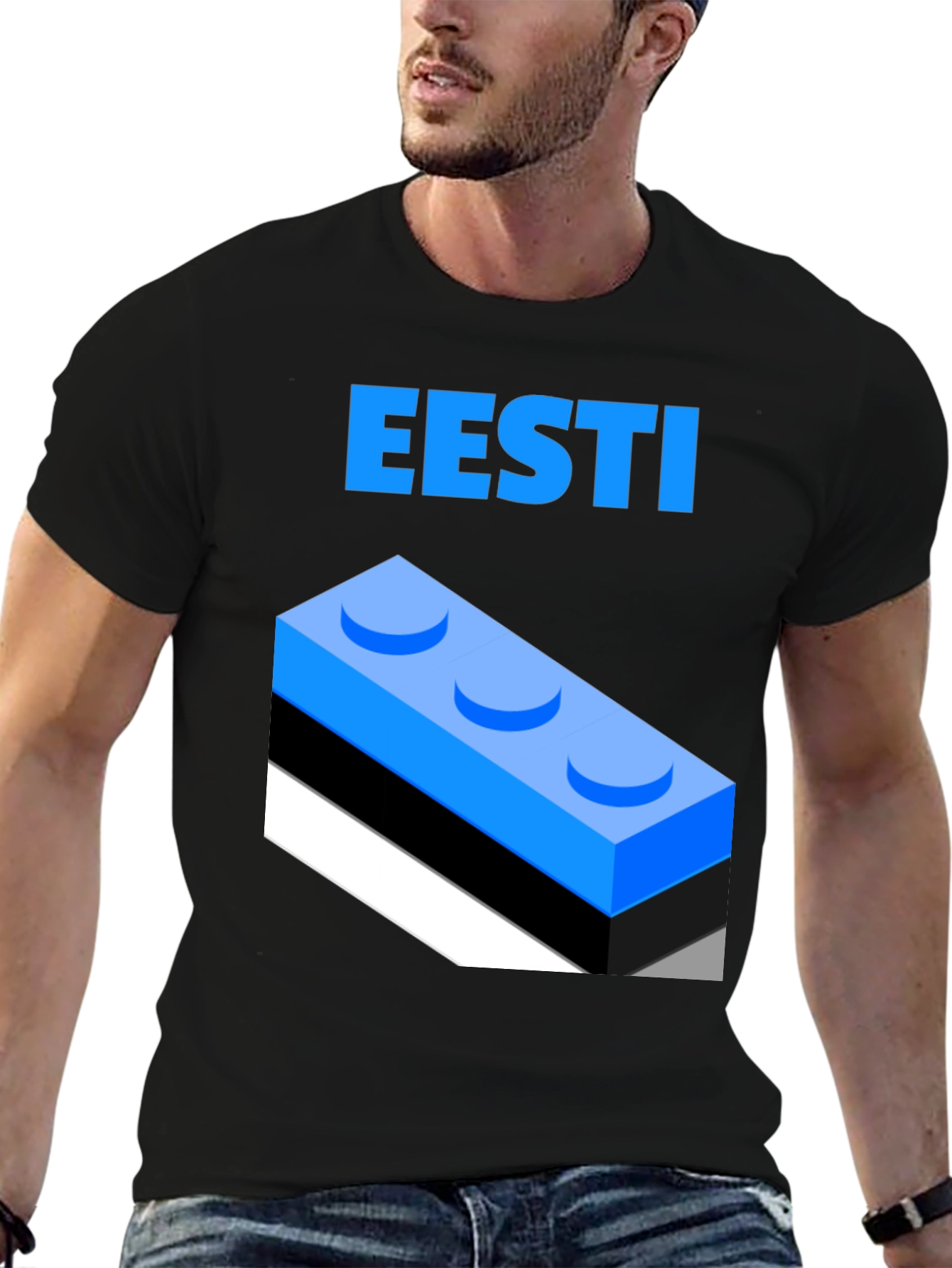 Eesti Lego Brick Graphic Tee