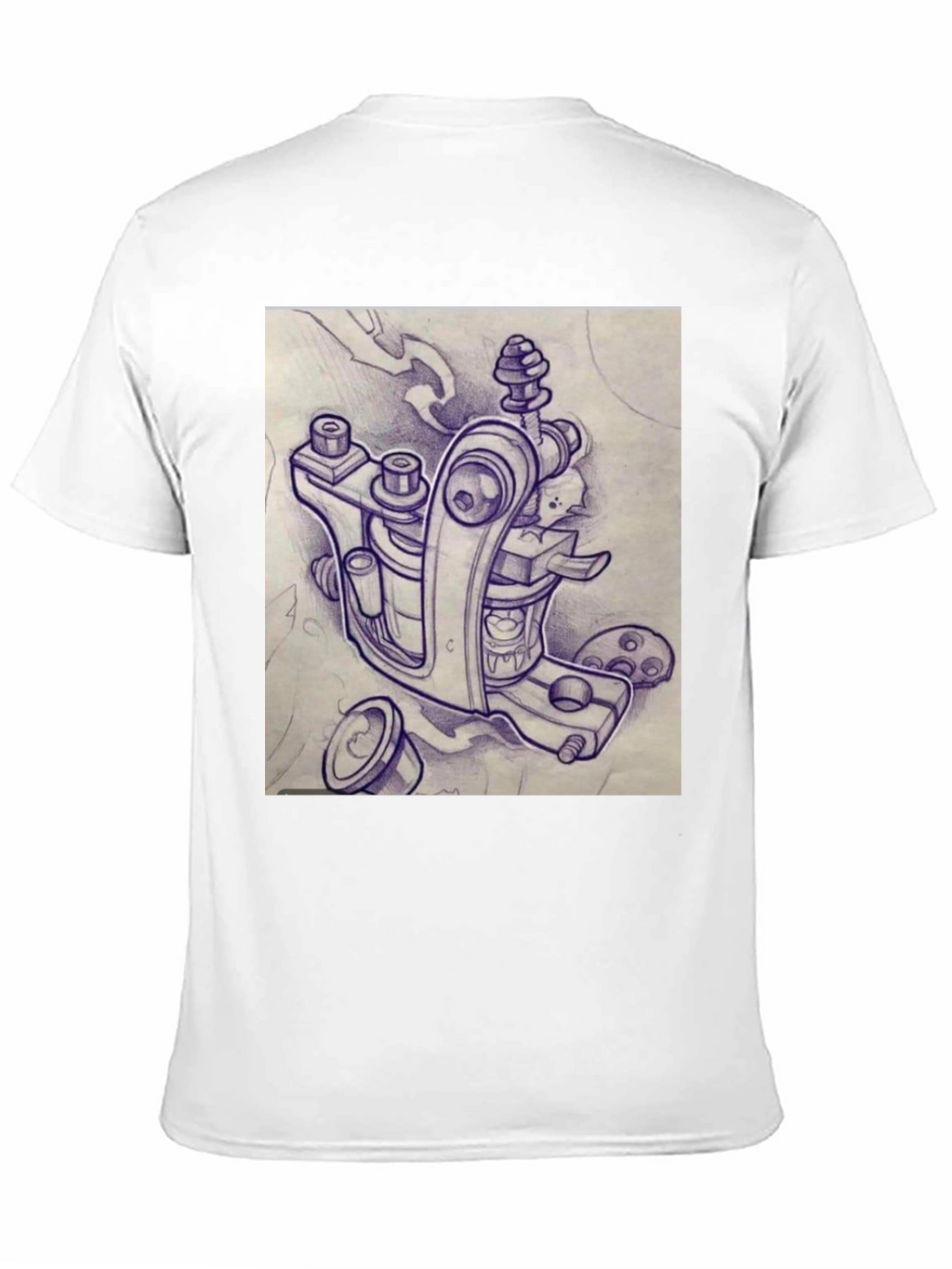 Tattoo Machine Sketch T-Shirt