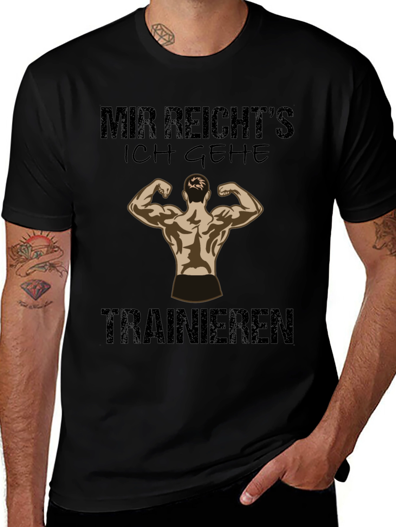 Mir Reichts Ich Gehe Trainieren Graphic Tee