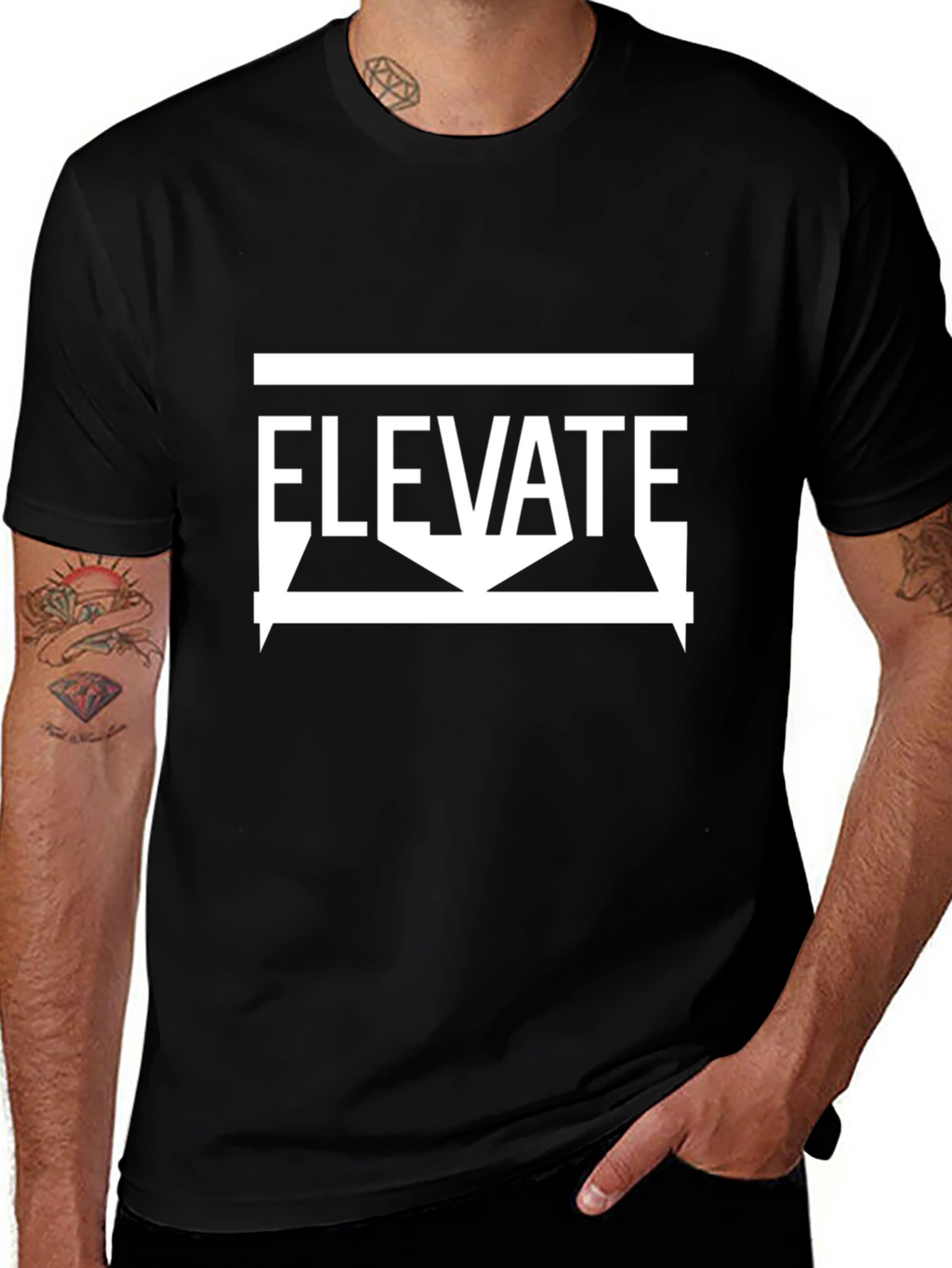 Elevate Graphic Tee - Bold Statement Shirt