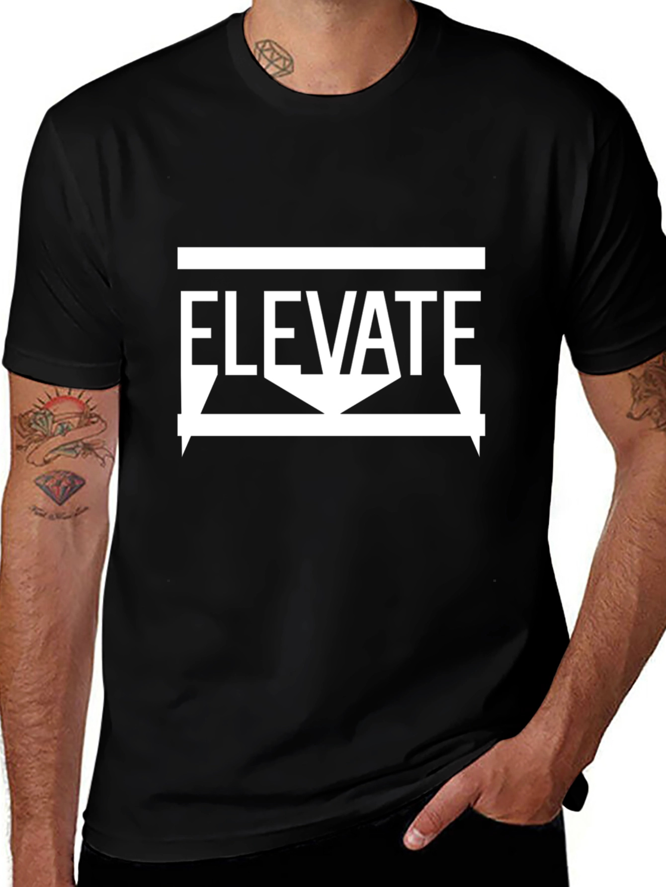 Elevate Graphic Tee - Bold Statement Shirt