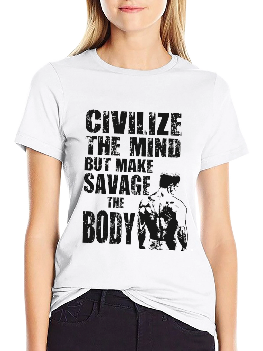 Savage Born T-Shirt - Mens Black Tee