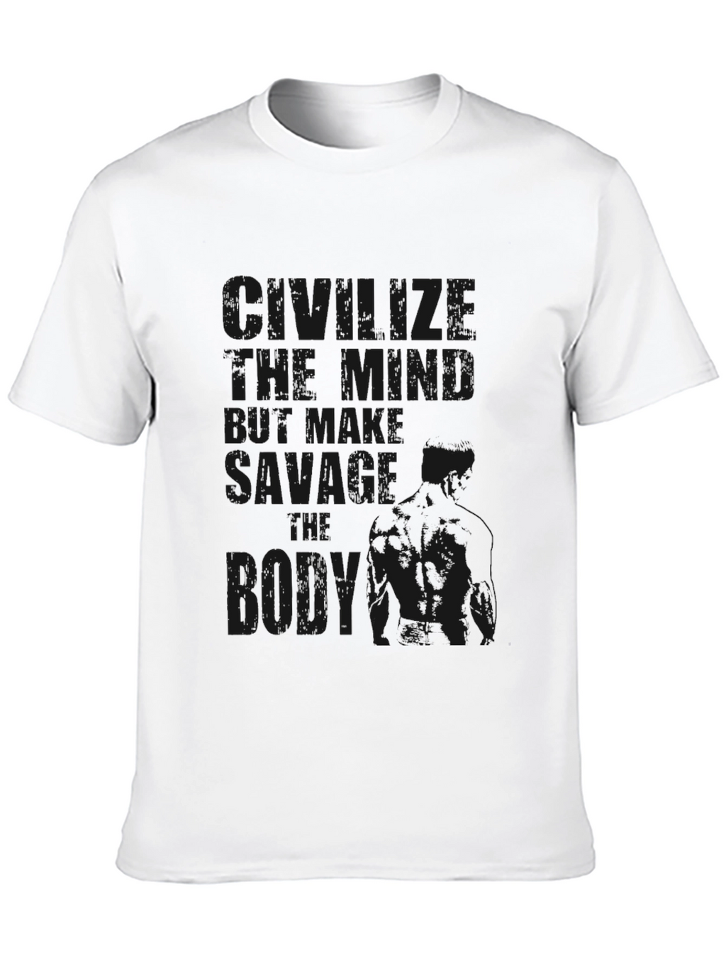 Savage Born T-Shirt - Mens Black Tee