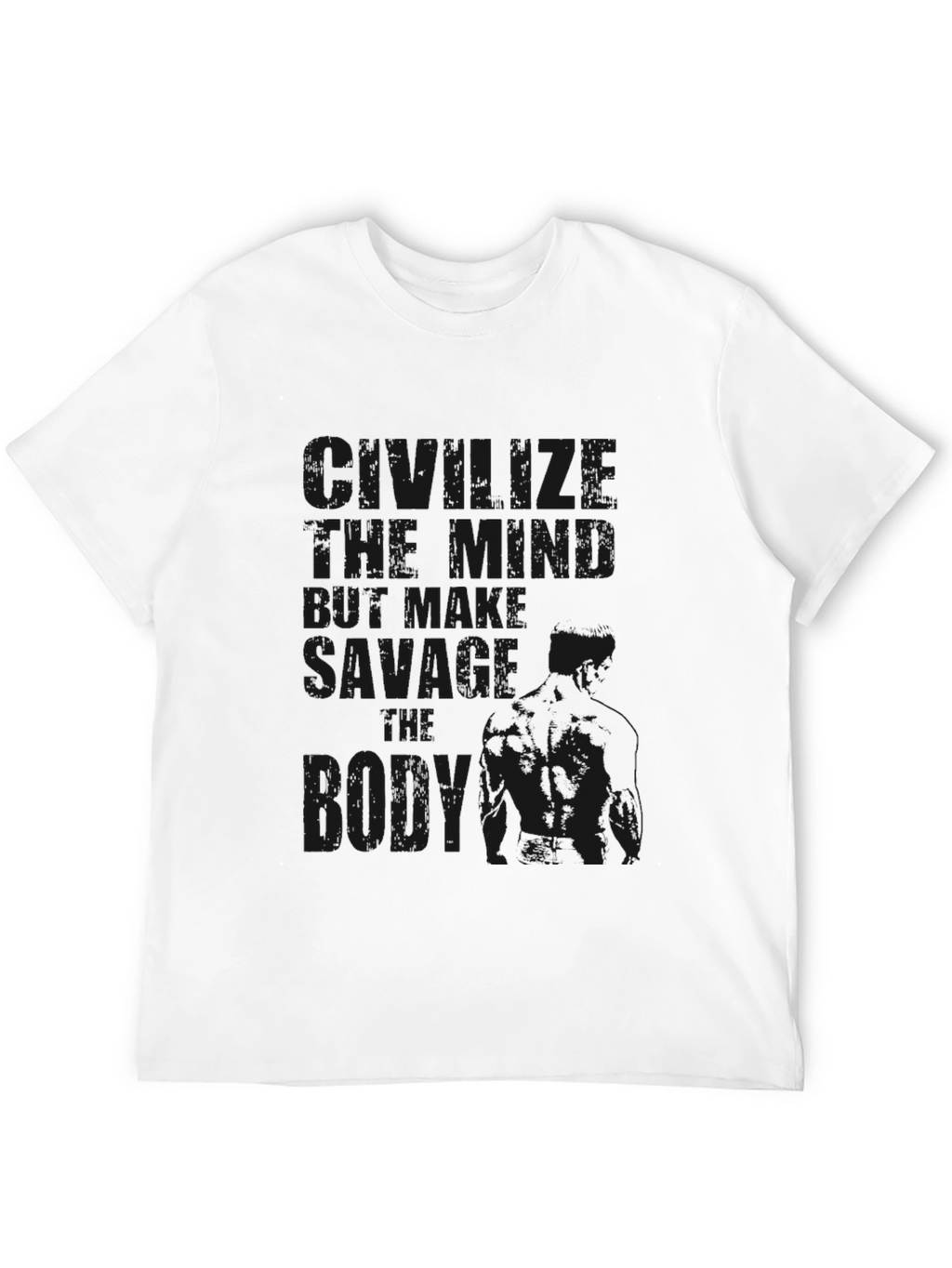 Savage Born T-Shirt - Mens Black Tee