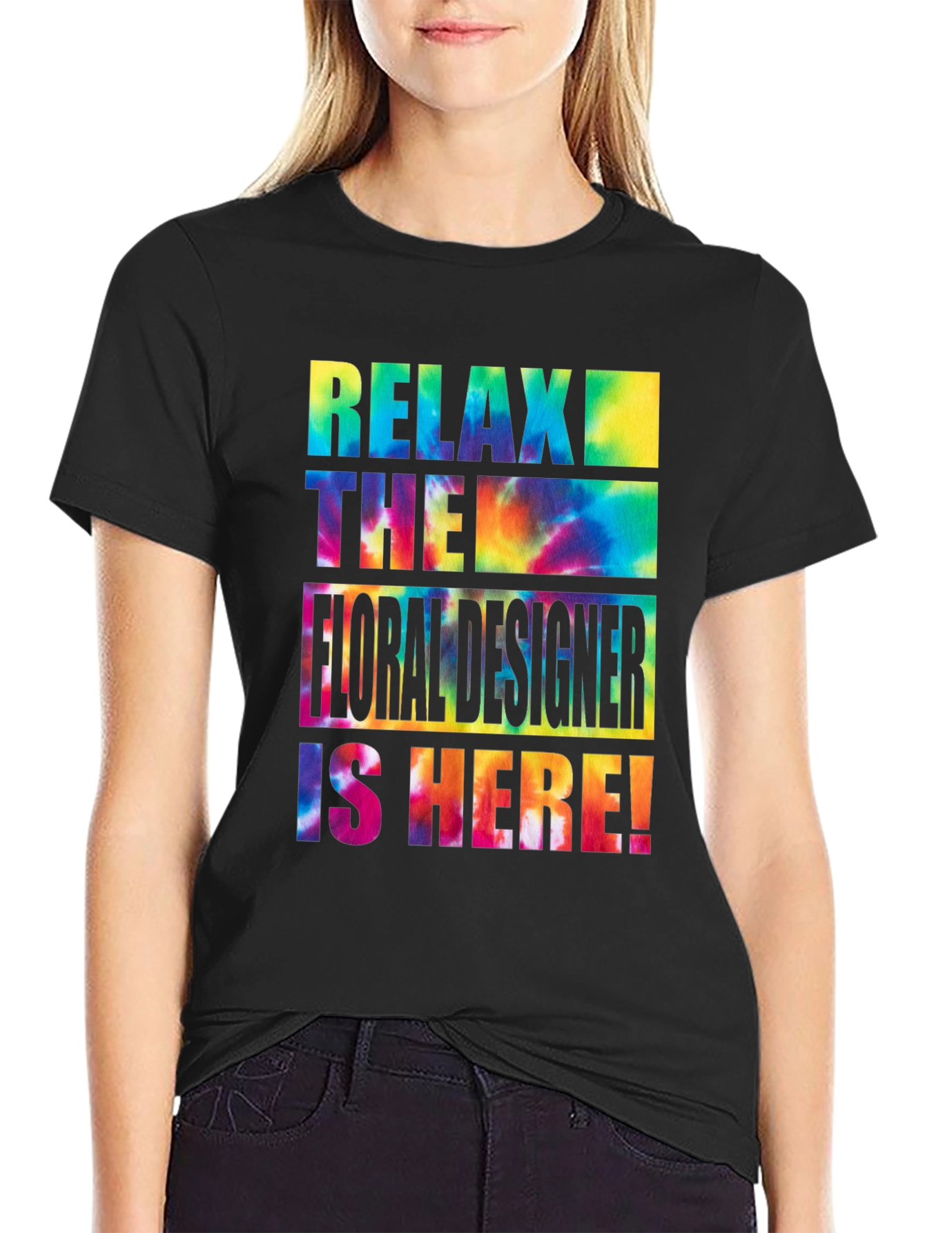 Relax The Floral Designer Is Here T-Shirt