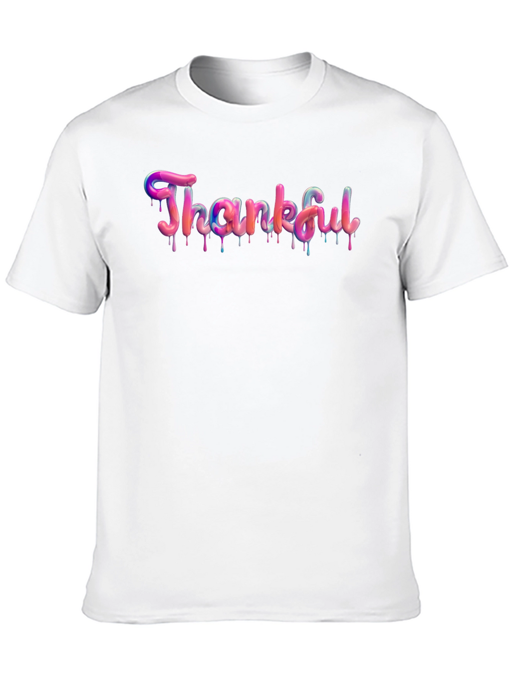 Thankful Graphic T-Shirt - Black