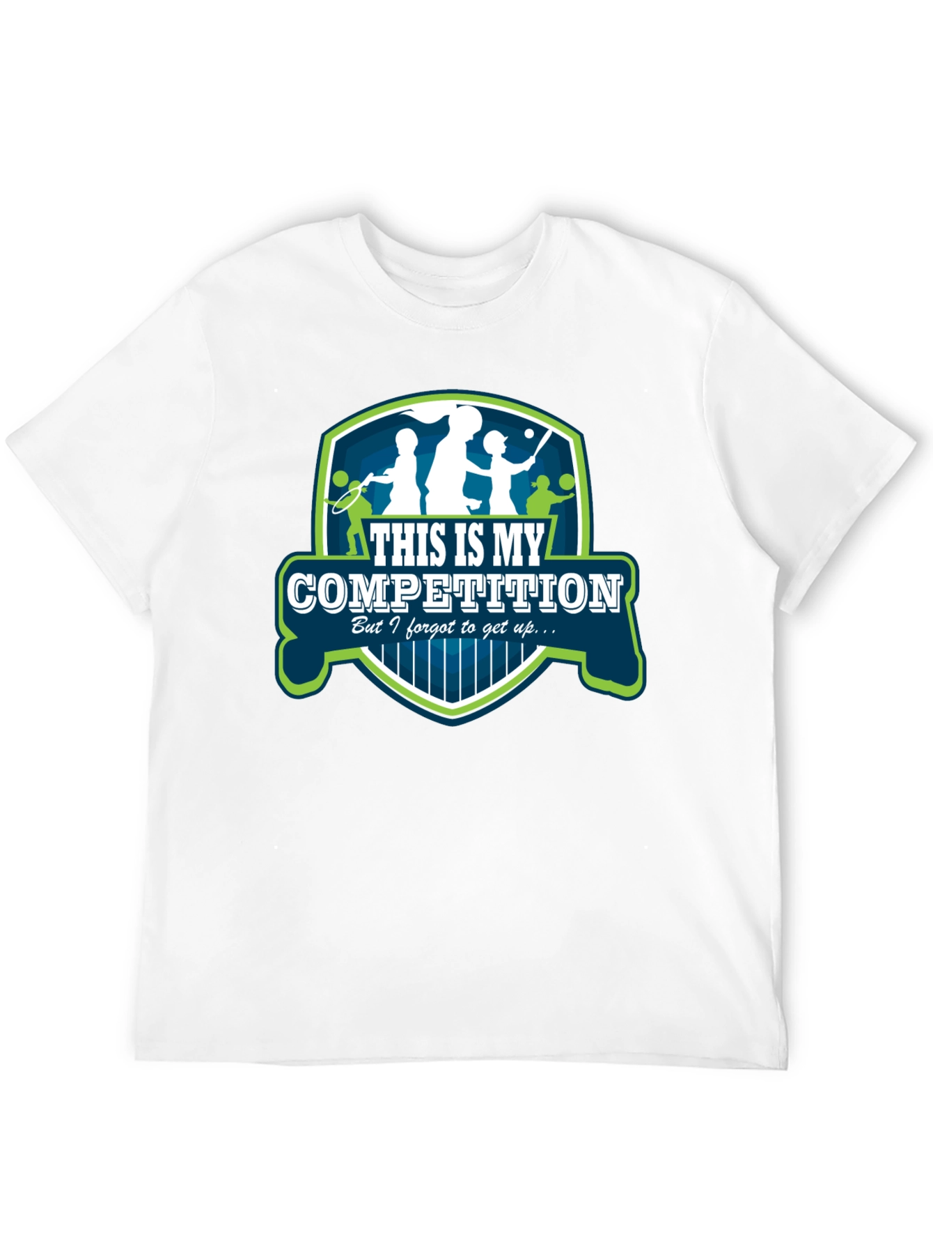 Funny Tennis T-Shirt - This Is My Competition