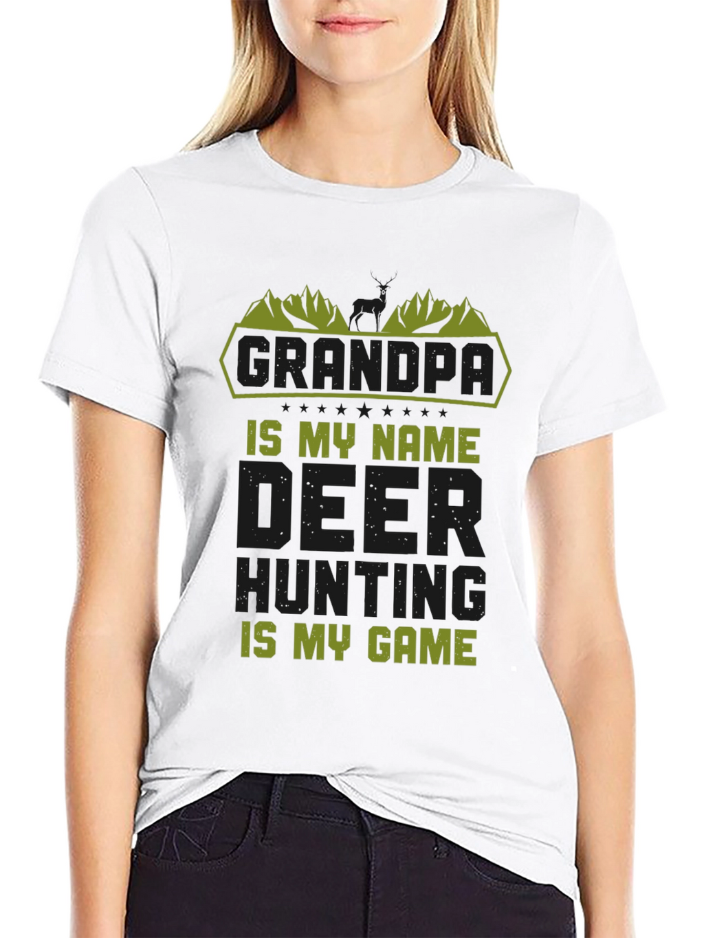 Grandpa Deer Hunting T-Shirt - Hunter Gift