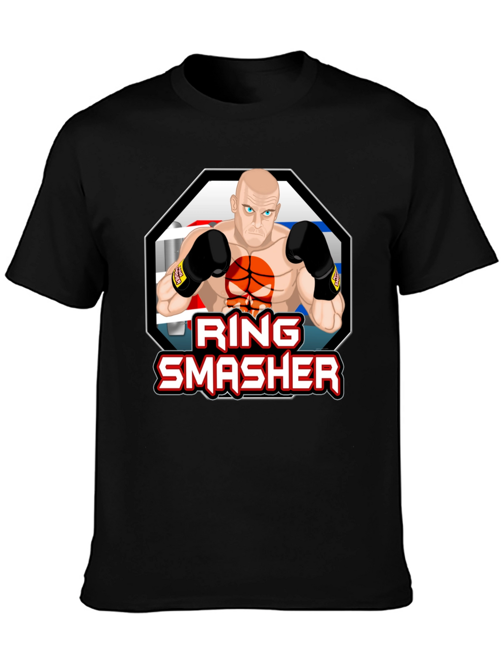 Ring Smasher Graphic T-Shirt - MMA Boxing Inspired Design