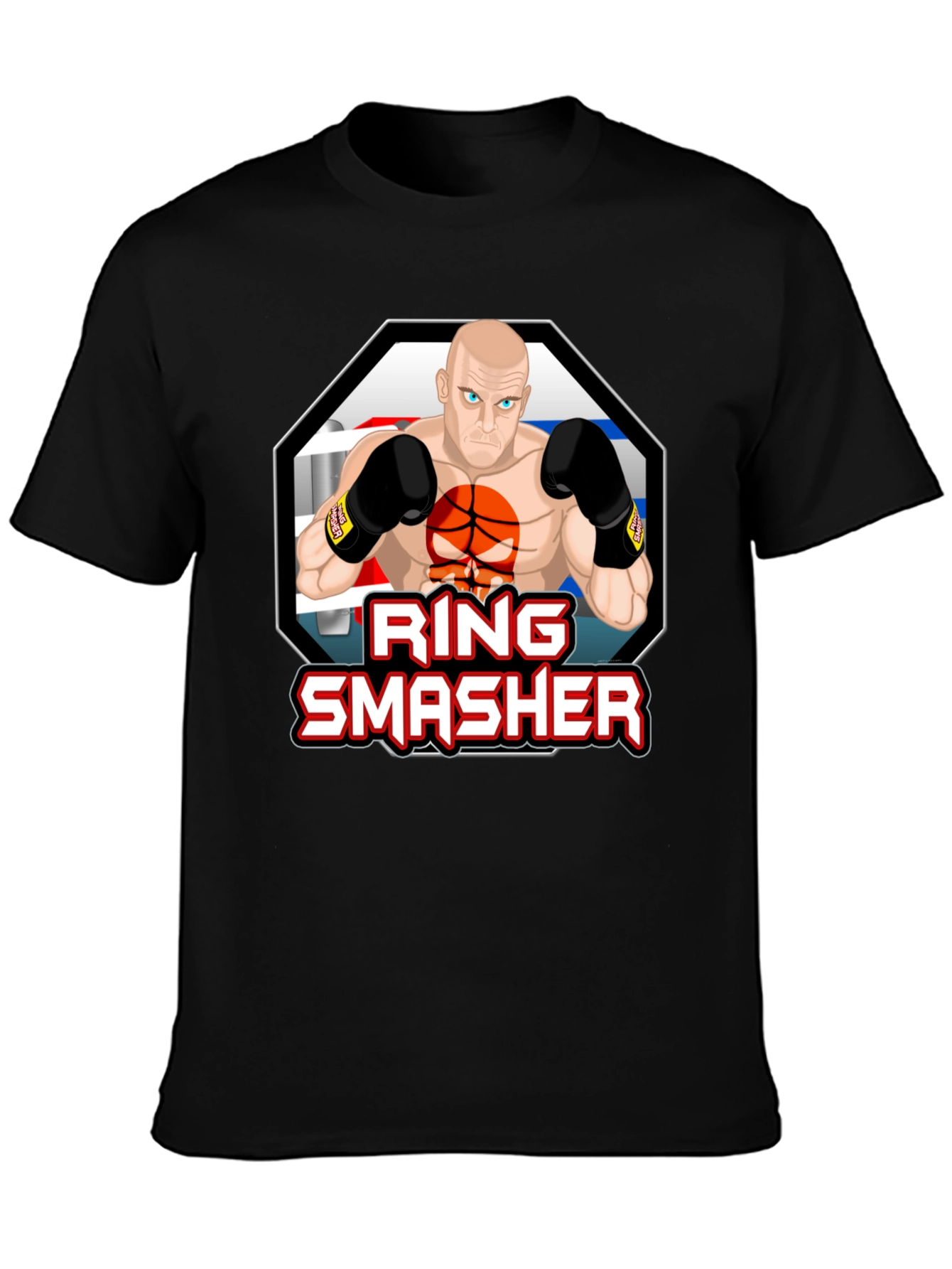 Ring Smasher Graphic T-Shirt - MMA Boxing Inspired Design