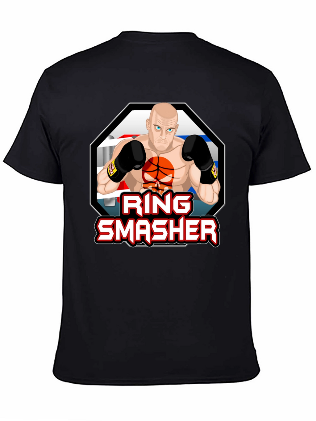 Ring Smasher Graphic T-Shirt - MMA Boxing Inspired Design