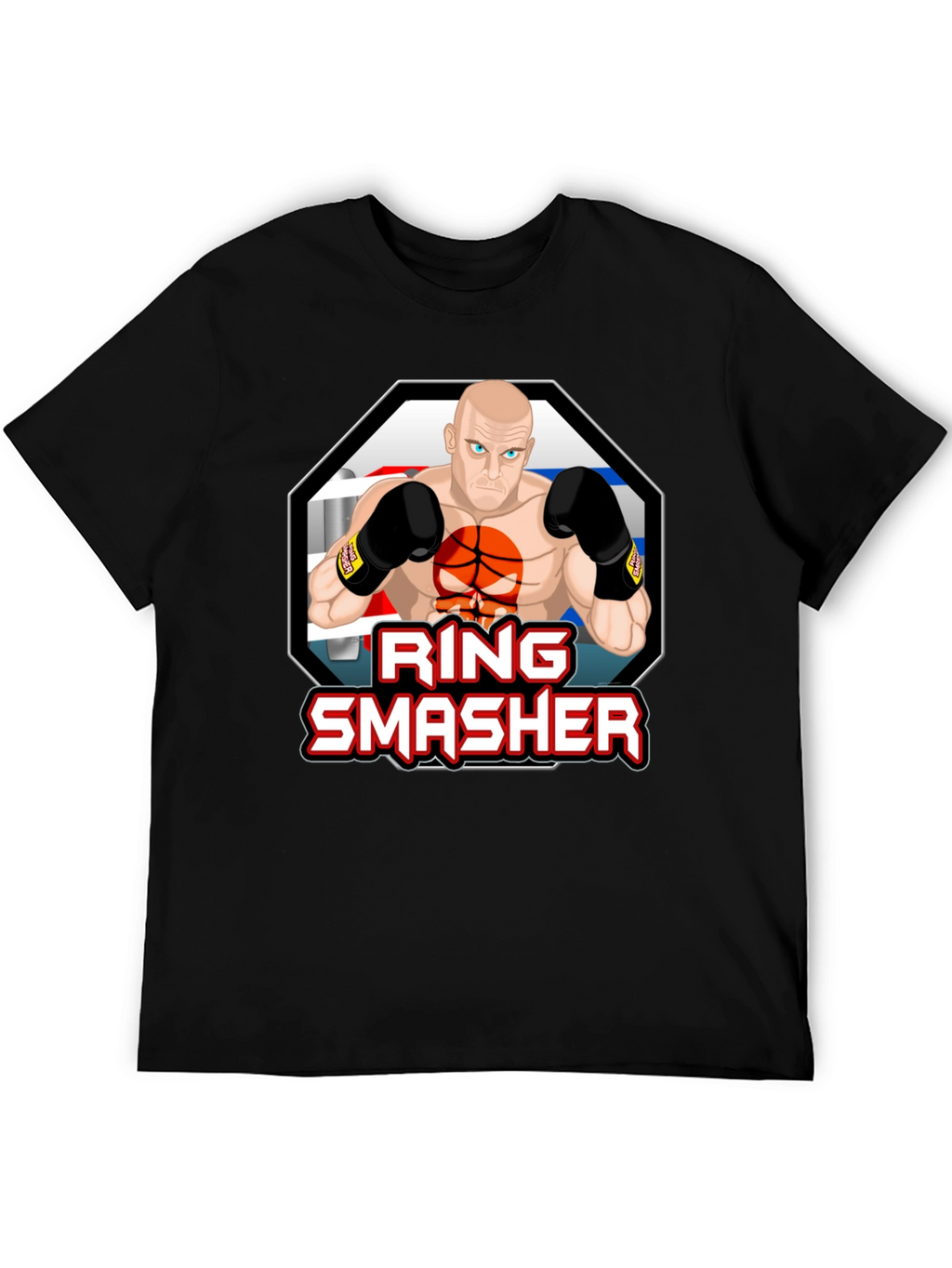 Ring Smasher Graphic T-Shirt - MMA Boxing Inspired Design