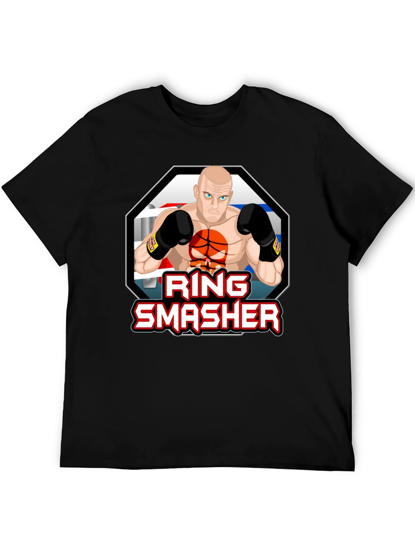 Ring Smasher Graphic T-Shirt - MMA Boxing Inspired Design