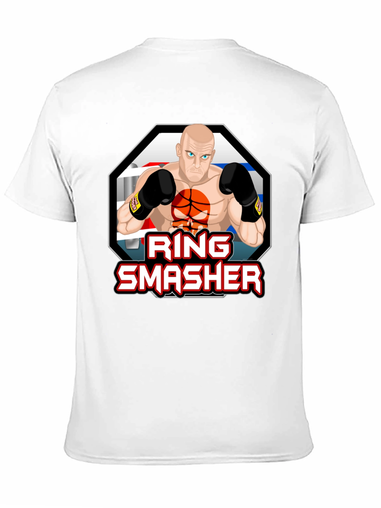 Ring Smasher Graphic T-Shirt - MMA Boxing Inspired Design