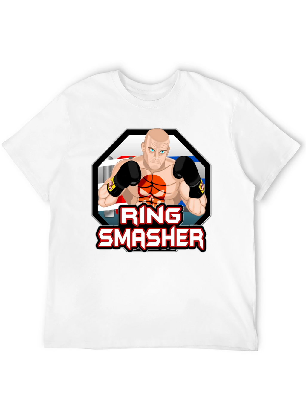 Ring Smasher Graphic T-Shirt - MMA Boxing Inspired Design