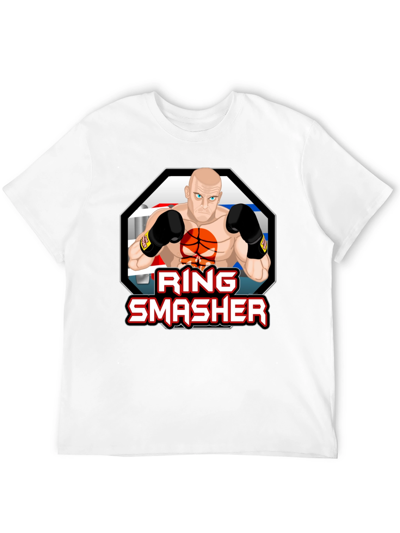 Ring Smasher Graphic T-Shirt - MMA Boxing Inspired Design