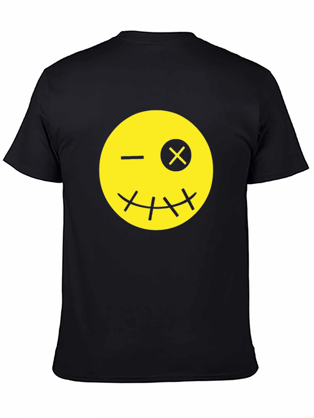 Winking Emoji Black T-Shirt