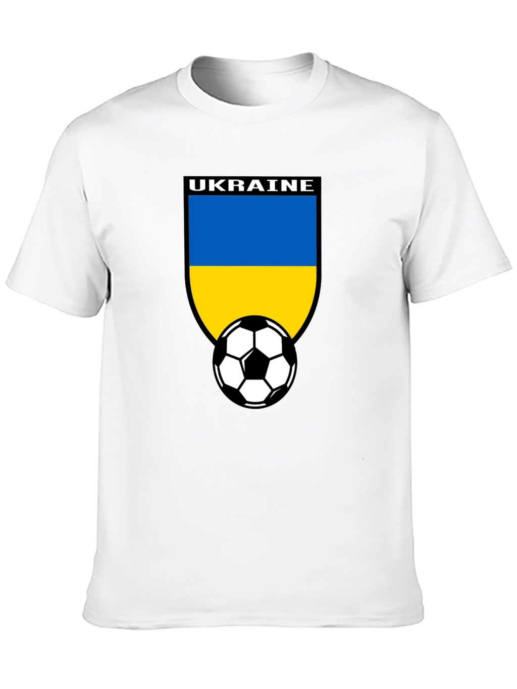 Ukraine Soccer T-Shirt - National Pride Football Tee