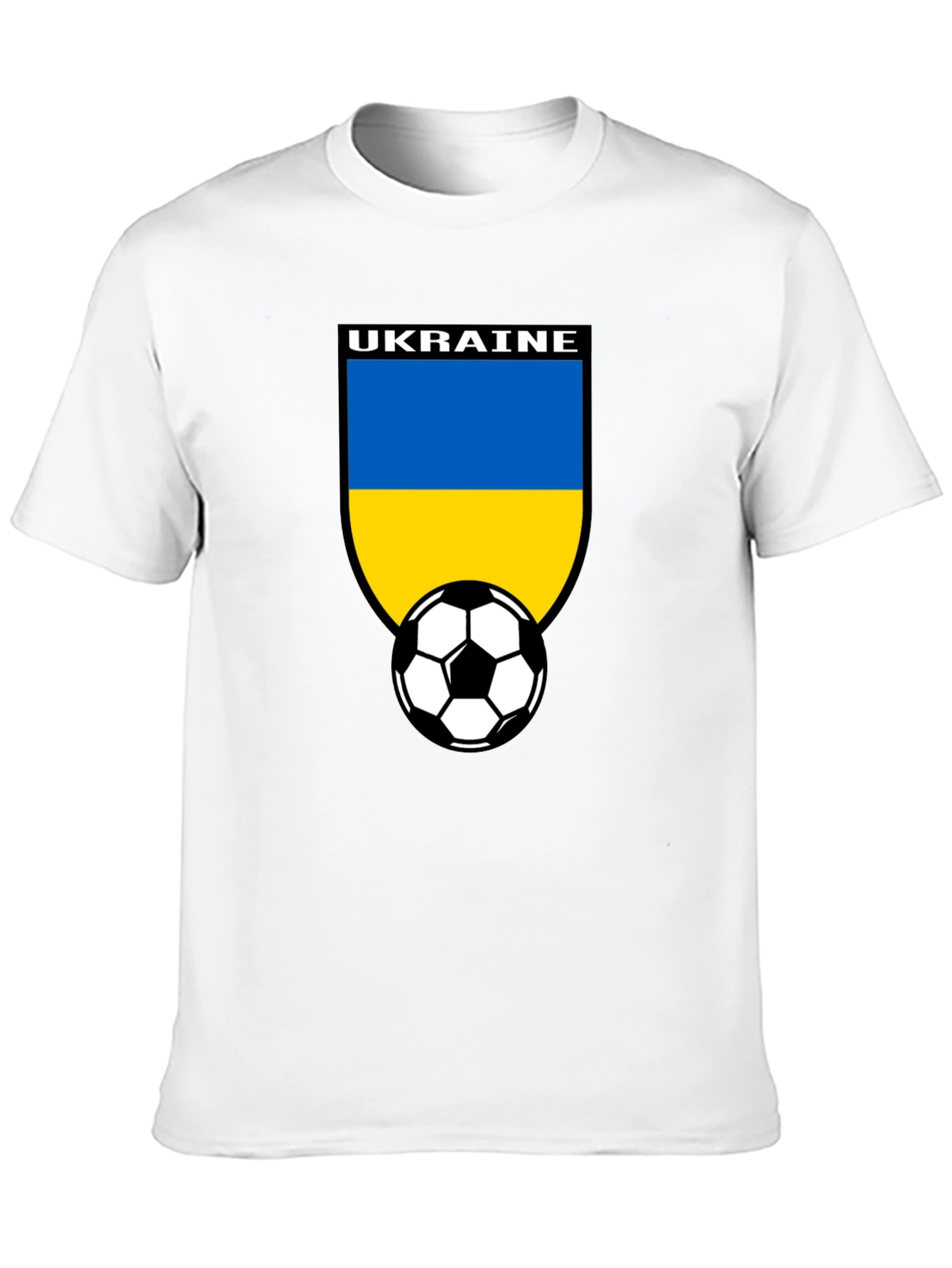 Ukraine Soccer T-Shirt - National Pride Football Tee
