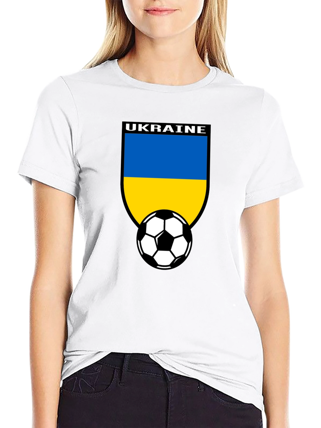 Ukraine Soccer T-Shirt - National Pride Football Tee