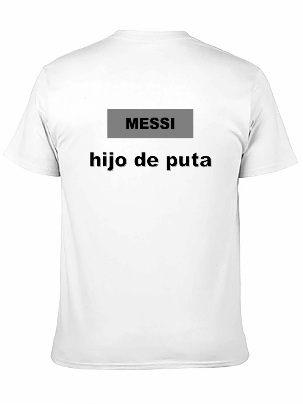 Controversial Messi T-Shirt - Bold Statement Tee
