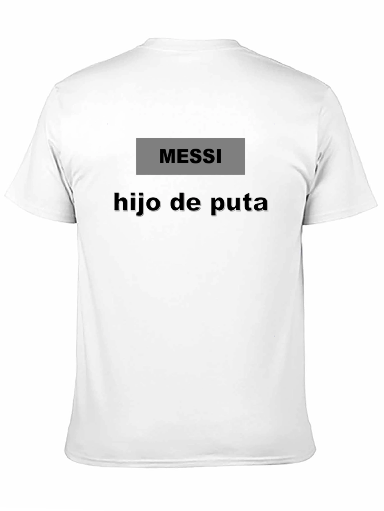 Controversial Messi T-Shirt - Bold Statement Tee