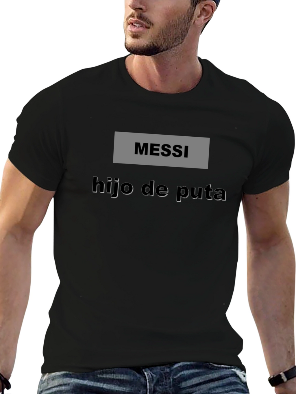 Controversial Messi T-Shirt - Bold Statement Tee
