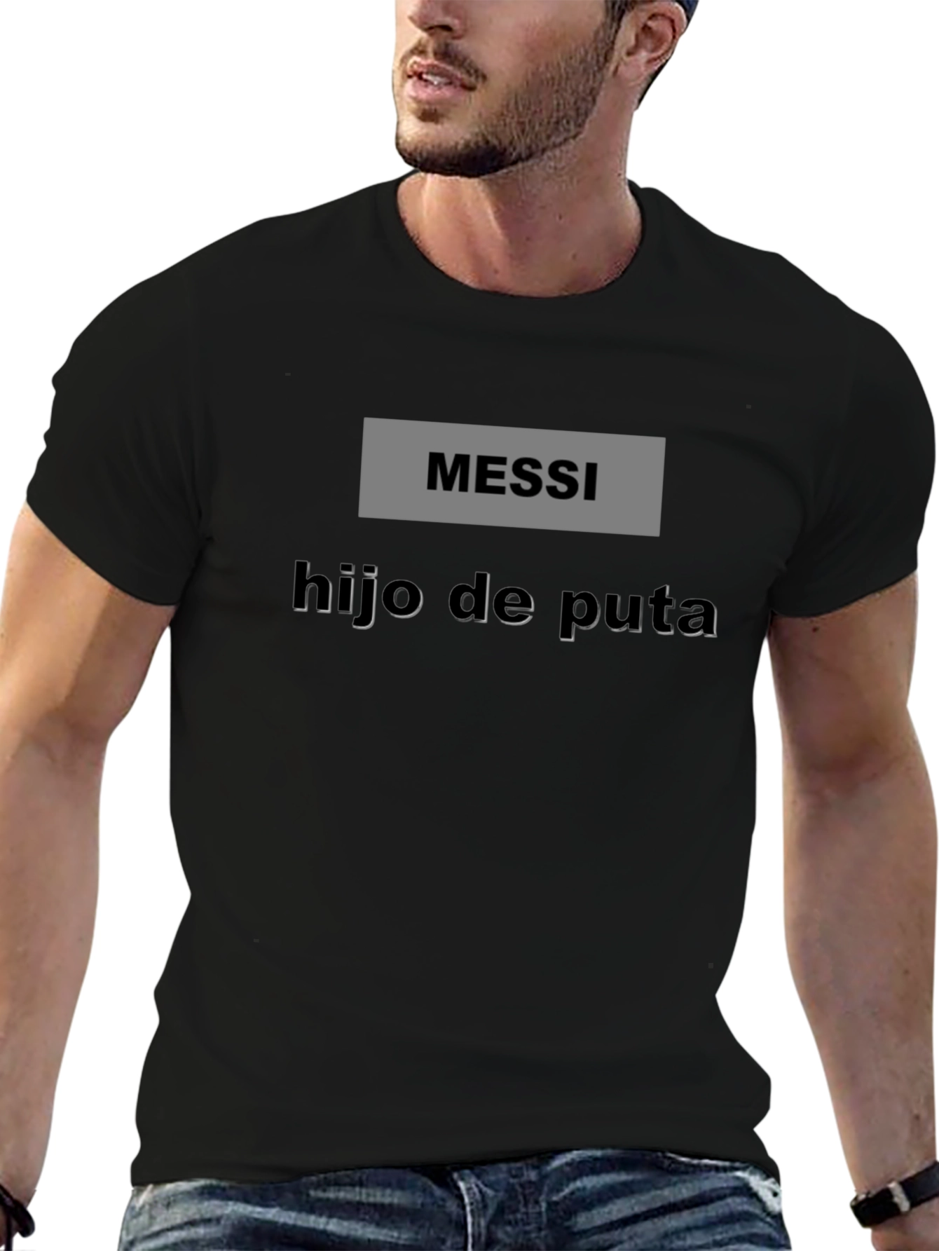 Controversial Messi T-Shirt - Bold Statement Tee